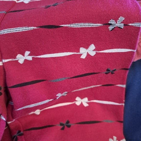 Gymboree girls size 5 pull on leggings with bow design - Picture 3 of 3